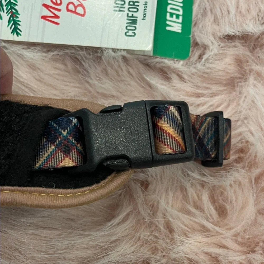Dog Harness by Merry & Bright Black & Plaid Comfort Harness